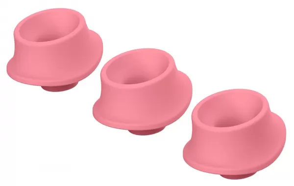 Womanizer W-Heads 3x Rosa L Sekso žaislo priedas &ndash; nuotrauka 2