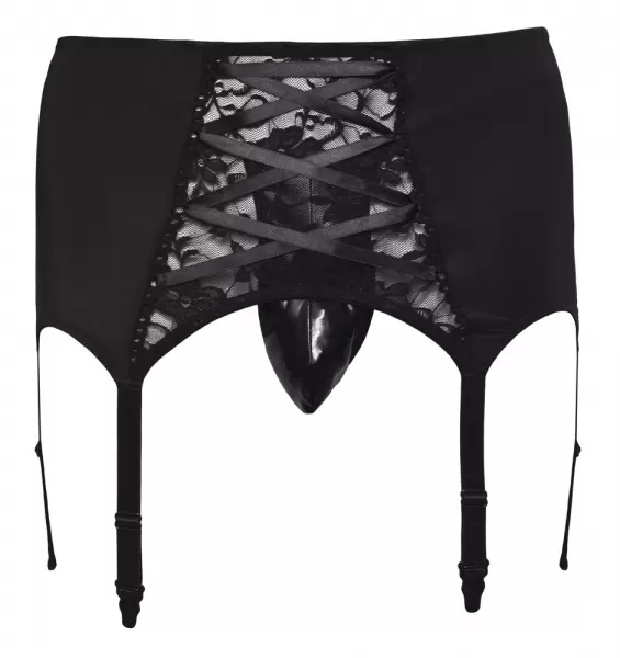 Svenjoyment Men's Suspender Belt 2XL Seksualus aksesuaras vyrams &ndash; nuotrauka 6