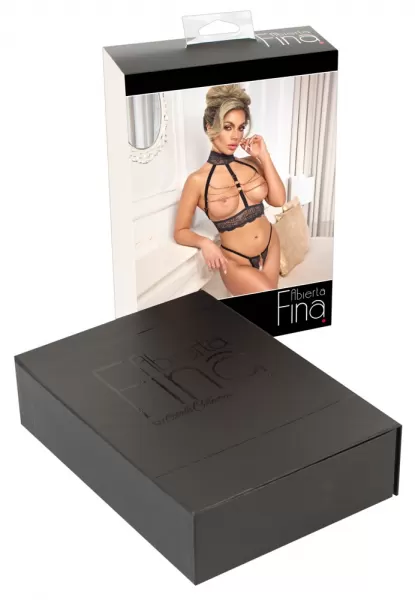 Abierta Fina Chain Set open S Seksuali liemenėlė &ndash; nuotrauka 10