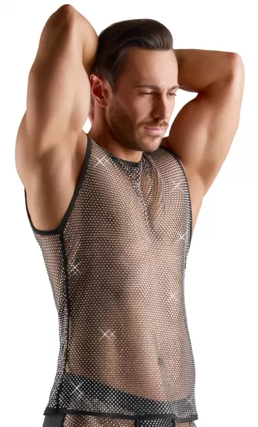 Svenjoyment Men's Net Shirt 3XL seksualūs vyri&scaron;ki mar&scaron;kinėliai &ndash; nuotrauka 3
