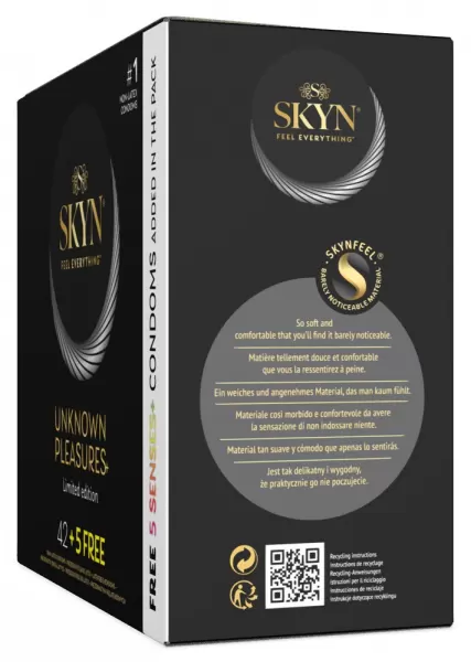 Skyn Unknown Pleasures42+5free Prezervatyvai &ndash; nuotrauka 3