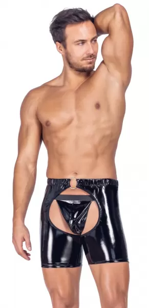 Black Level Men's Vinyl Chaps xl vyri&scaron;ka lateksinė apranga &ndash; nuotrauka 3