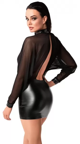 Noir Dress Tulle xl Seksuali suknelė &ndash; nuotrauka 4