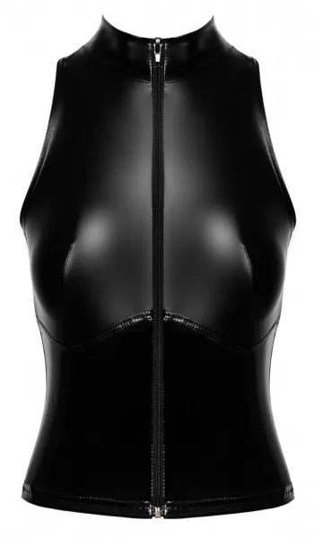 Noir Top w Zip xl Seksuali liemenėlė &ndash; nuotrauka 4