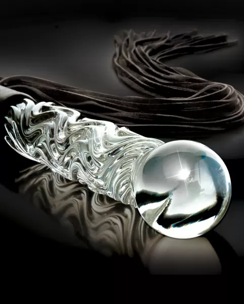 Icicles No. 38 Clear/Blue botagas seksui &ndash; nuotrauka 3