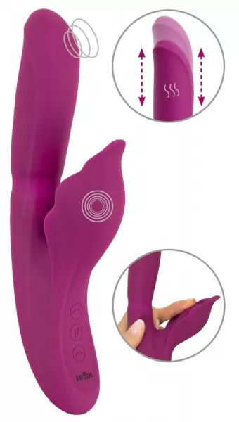 Javida 4 F Vibe Heating Pulsat vibratorius ki&scaron;kutis &ndash; nuotrauka 2
