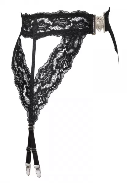 Cottelli lingerie Suspender Belt heart L/XL Seksuali liemenėlė &ndash; nuotrauka 7