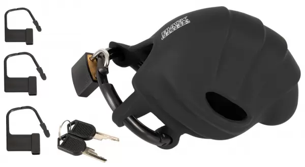 Black velvets Cock & Ball cage bdsm ir feti&scaron;as &ndash; nuotrauka 3