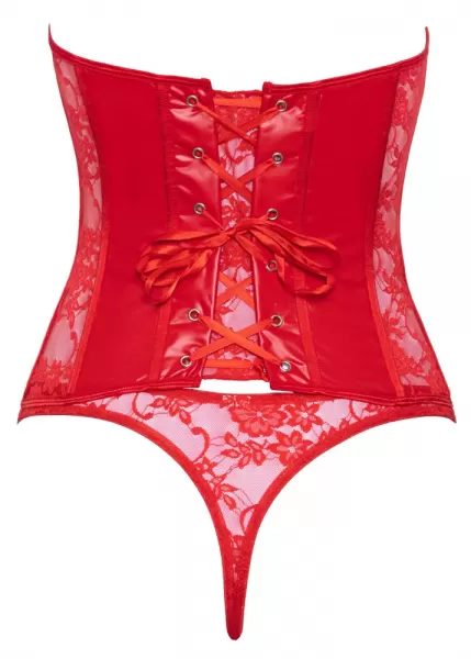 Cottelli lingerie Open Cup Corset M glaustinukė &ndash; nuotrauka 6