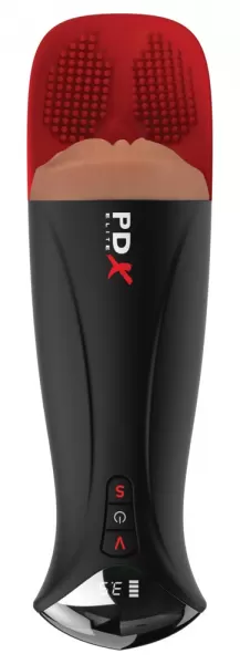 Pdx Elite pdxe Fuck-O-Matic Pro xl Brown Vibruojantis masturbatorius &ndash; nuotrauka 3