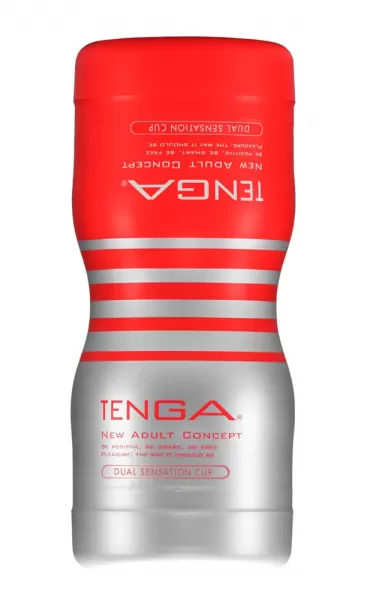 Tenga Dual Sensation Cup diskreti&scaron;kas masturbatorius &ndash; nuotrauka 2