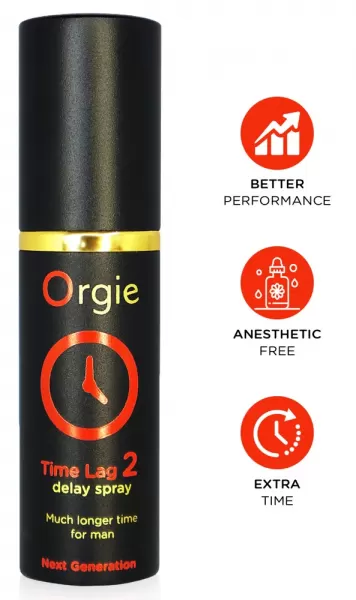 Orgie Time Lag 2 Delay Spray 10 ml prekė suaugusiems &ndash; nuotrauka 4