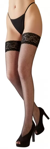 Cottelli legwear Hold-up Net Stockings 3 Prisegamos kojinės &ndash; nuotrauka 2
