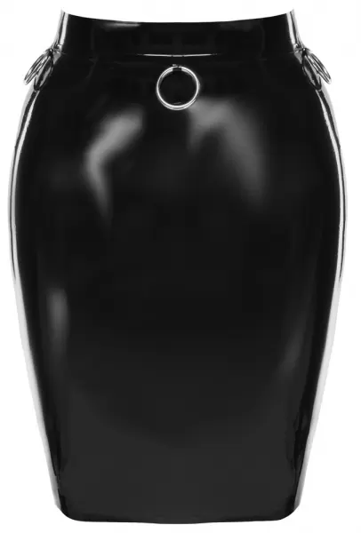 Late X Latex Skirt M Plius dydžio seksuali apranga &ndash; nuotrauka 8