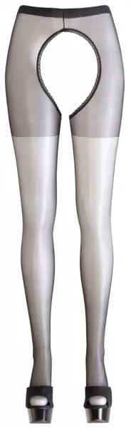 Cottelli legwear Crotchless Tights S/M Prisegamos kojinės &ndash; nuotrauka 5