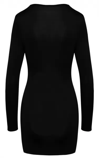 Cottelli party Mini dress black S Seksuali suknelė &ndash; nuotrauka 6