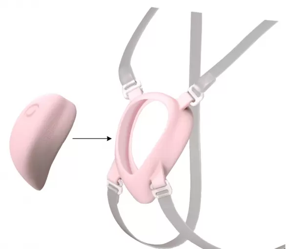 Luxus Harness vibratorius ki&scaron;kutis &ndash; nuotrauka 2