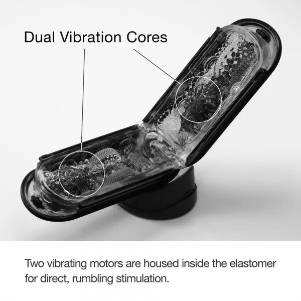 Tenga Flip Zero Gravity Black Electr Vibruojantis masturbatorius &ndash; nuotrauka 5