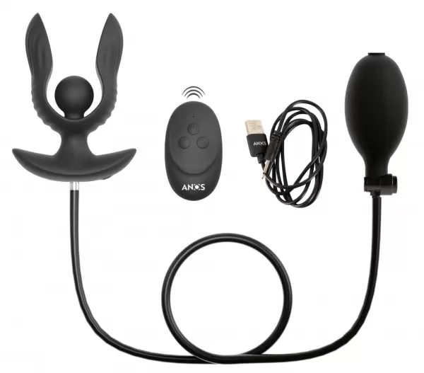 Anos infl. Expander Plug rc Vibruojantis analinis dildo &ndash; nuotrauka 13