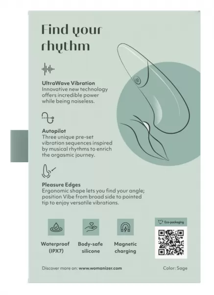 Womanizer Vibe Sage klitorinis vibratorius &ndash; nuotrauka 12