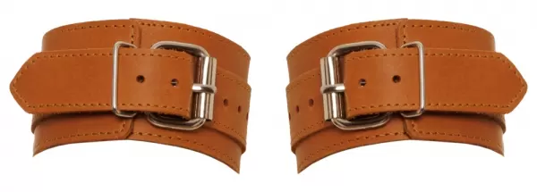 Zado Leather Cuffs natural pančiai, virvė, antrankiai &ndash; nuotrauka 9