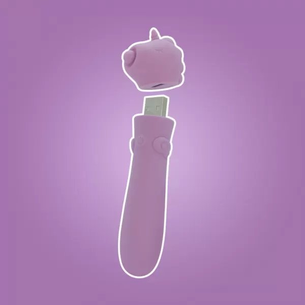 Unihorn usb Karma Lilac Mini vibratorius &ndash; nuotrauka 5