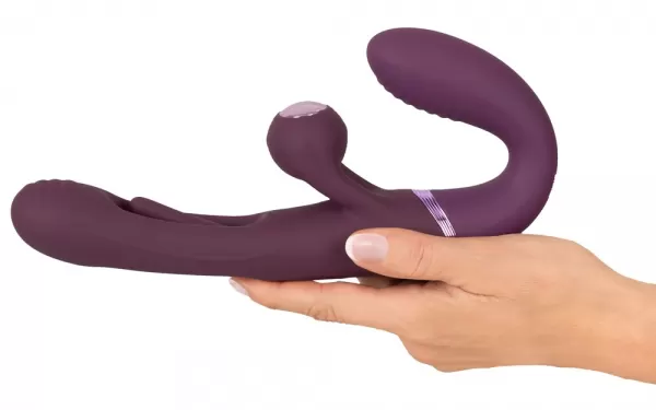 Javida Strapless Strap-On Flic vibratorius poroms &ndash; nuotrauka 8