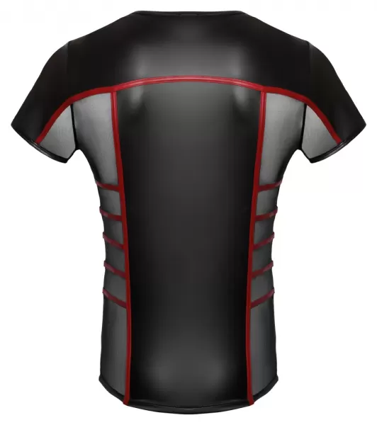 Nek Men's Short black/red M seksualūs vyri&scaron;ki mar&scaron;kinėliai &ndash; nuotrauka 10