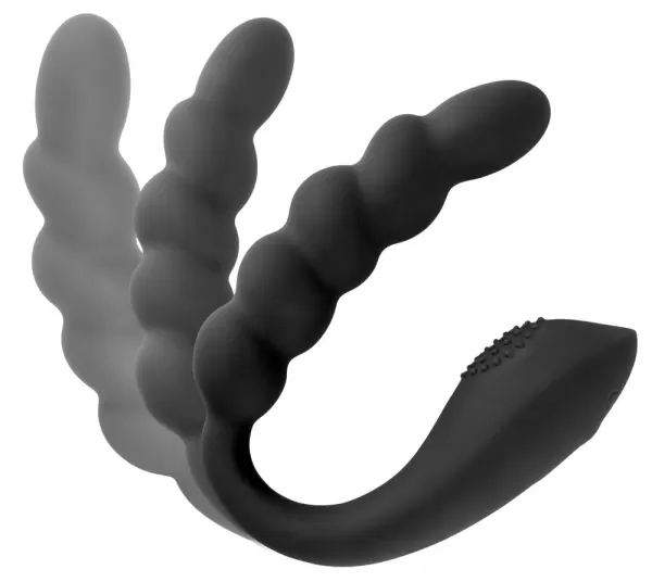 Black Velvets bv Bendable Dual Stimulator Vibratorius &ndash; nuotrauka 9