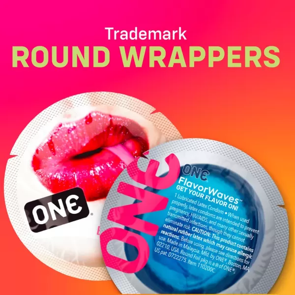 One Flavor Waves x 12 Prezervatyvai &ndash; nuotrauka 4