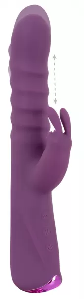 Javida 2 F. Rabbit Vibe Thrusting Vib vibratorius ki&scaron;kutis &ndash; nuotrauka 2