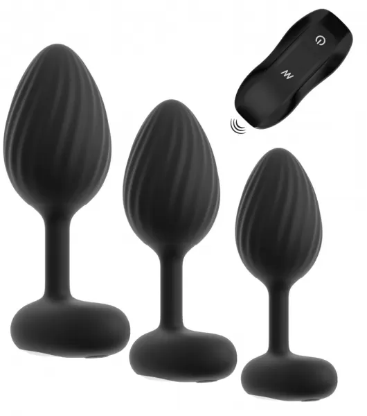 Anos Vibrating Butt Plug Train Analinis kai&scaron;tis &ndash; nuotrauka 2