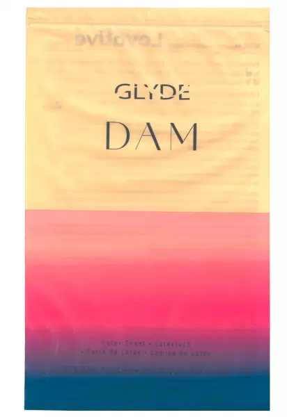 Glyde Dams DentalDam Vanilla 4 kūno priežiūros priemonė &ndash; nuotrauka 3