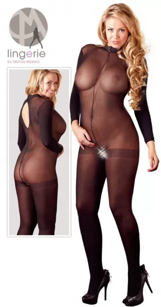 NO:XQSE Catsuit ouvert XL-XXL kūno kojinė &ndash; nuotrauka 8