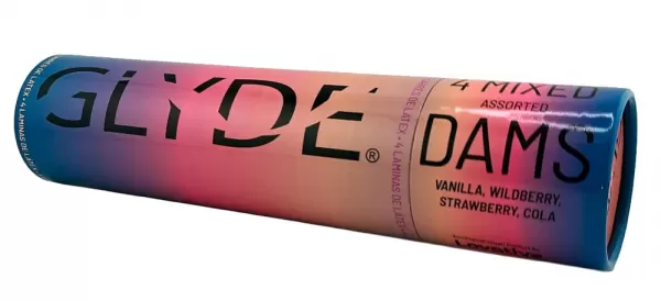 Glyde Dams Dental DamsMix x4 prekė suaugusiems &ndash; nuotrauka 3
