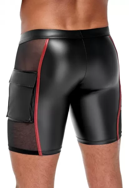 Nek Men's Shorts Black/Red 2XL vyri&scaron;ki stringai &ndash; nuotrauka 5
