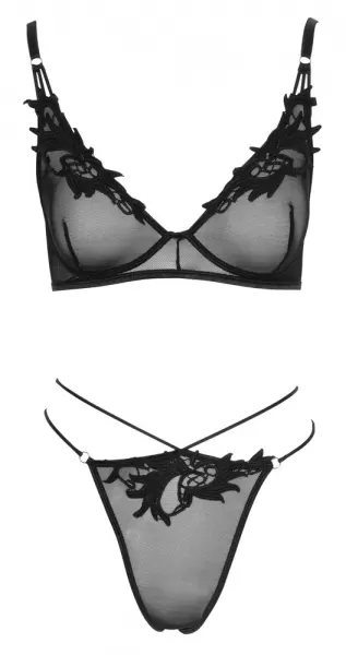 Cottelli lingerie Bra and Rio xl Seksuali liemenėlė &ndash; nuotrauka 3