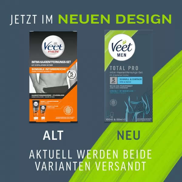 Veet Men Hair Removal Set kūno priežiūros priemonė &ndash; nuotrauka 9