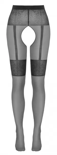 Cottelli legwear Crotchless Tights 2 Prisegamos kojinės &ndash; nuotrauka 7