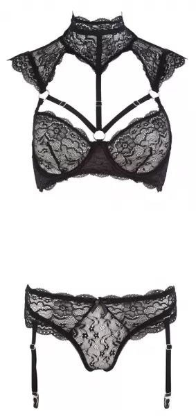 Cottelli lingerie Bra Set Lace 80B/M Seksuali liemenėlė &ndash; nuotrauka 5