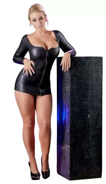 Cottelli party Dress with a Sparkly Zip L Seksuali suknelė &ndash; nuotrauka 2