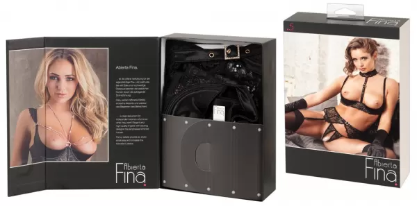 Abierta Fina Shelf Bra Set 85B/L Seksuali liemenėlė &ndash; nuotrauka 17