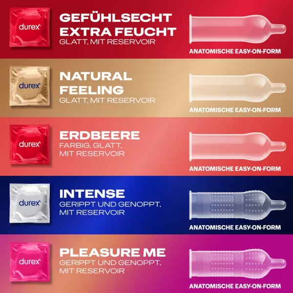 Durex Love Mix Pack of 18 Prezervatyvai &ndash; nuotrauka 2