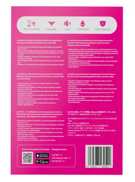 Lovense Lush Mini Vibruojantis kiau&scaron;inėlis &ndash; nuotrauka 17