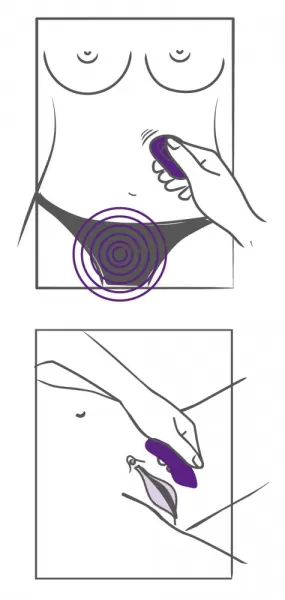 Sweet Smile rc Panty Vibrator klitorinis vibratorius &ndash; nuotrauka 7