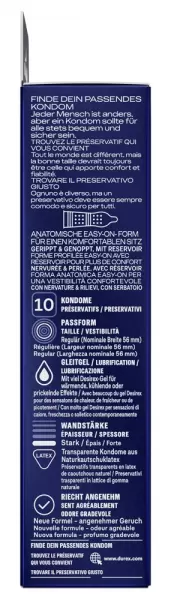 Durex Intense Orgasmic x 10 Stimuliuojantys prezervatyvai &ndash; nuotrauka 8