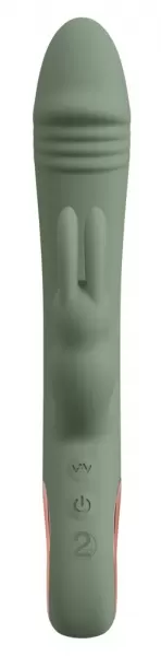 You2Toys Slim Rabbit Olive vibratorius ki&scaron;kutis &ndash; nuotrauka 4