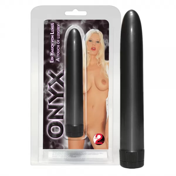 You2Toys Vibrator Metallic-Schwarz Klasikinis vibratorius &ndash; nuotrauka 3