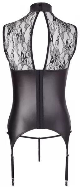 Abierta Fina Lace Basque M Seksuali liemenėlė &ndash; nuotrauka 14