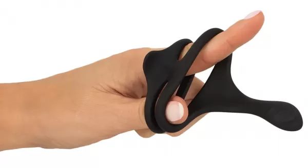 Erecto Cock & Ball Ring Penio žiedas - užveržėjas &ndash; nuotrauka 7